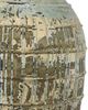 Currey & Company Lipari Antique White/Blue Drip Large Urn-4