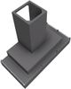 Vent-A-Hood® 42" Gunsmoke Contemporary Wall Mount Range Hood-1