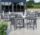 Homecrest™ Outdoor Living Customizable Allure Mesh Aluminum Outdoor Bar Stool-1