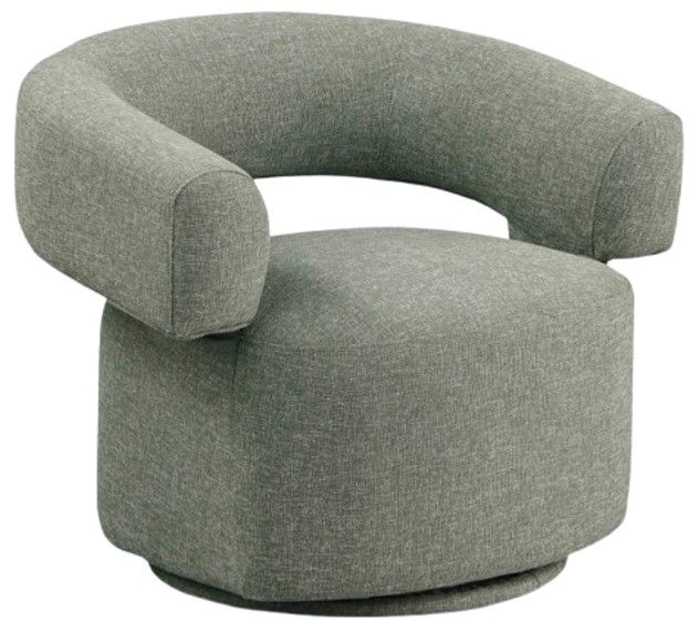 Meridian Furniture Niya Green Swivel Accent Chair-0