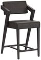 HH2 Home Snyder Blackwash/Charcoal Counter Stool-0