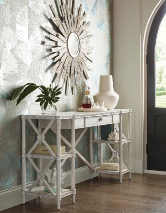 Hammary® Terrace Meringue Sofa Table-1