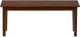 Jofran Inc. Simplicity Caramel Bench-2