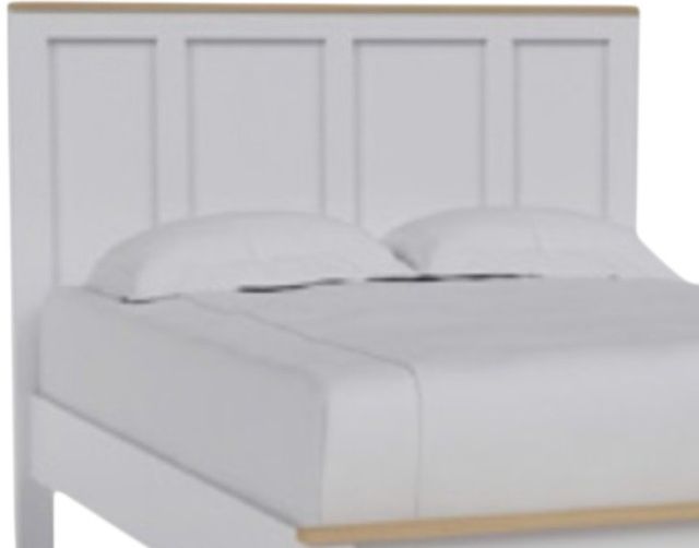 Signature Design by Ashley® Kerisden Brown/White Queen Panel Bed-1