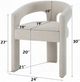 ACME Furniture Gamarya 2-Piece White Dining Side Chair Set-2