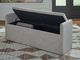 Signature Design by Ashley® Galliden Beige Upholstered Dining Bench-4