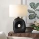 Uttermost® Peephole Bronze Concrete Indoor/Outdoor Table Lamp-1