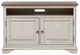 Liberty Furniture Morgan Creek Two-Tone Antique White/Wire Brushed Tobacco TV Console-0