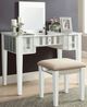 Furniture of America® Joyce 2-Piece White Vanity Set -1