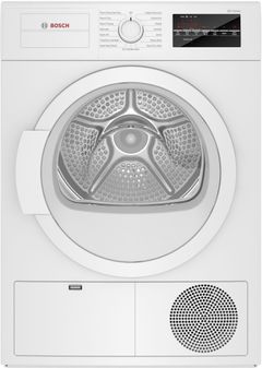 Bosch® 300 Series 4.0 Cu. Ft. White Front Load Ventless Electric Dryer