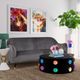 TOV Furniture Natalia Grey Velvet Sofa-3