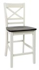 Jofran Inc. Asbury Park 6-Piece AP White/Autumn Brown Counter Dining Set-4