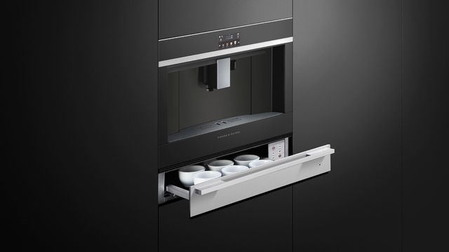 Fisher & Paykel 24” Built in Coffee Machine-Black Glass-2