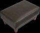 La-Z-Boy® Draper Pewter Leather Ottoman-3
