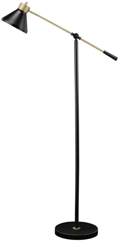 Signature Design by Ashley® Garville Black/Gold Metal Floor Lamp-0