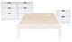 Powell® Portix 3-Piece White Twin Simple Bedroom Set-0