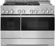 JennAir® Noir™ 48" Stainless Steel Pro Style Natural Gas Range with Griddle and Grill-0