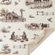 HiEnd Accents Campfire Western Range Ivory/Sepia Throw-2