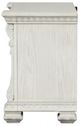 Furniture of America® Promenade Wire Brushed White Nightstand-3