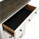 Furniture of America® Hampstead White/Dark Brown Chest-3