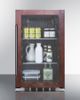 Summit® 3.13 Cu. Ft. Glass/Panel Ready Frame Indoor/Outdoor Beverage Cooler-2