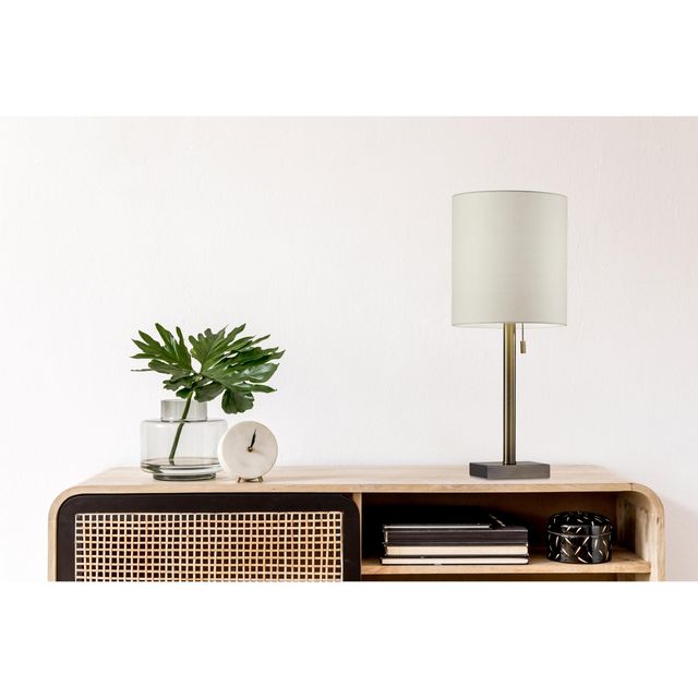 Adesso® Liam Antique Brass Table Lamp-1