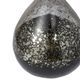 A & B Home Peleus Black 30-Minute Silvered Hourglass-1