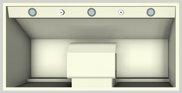 Vent-A-Hood® 42" Biscuit Under Cabinet Hood-1