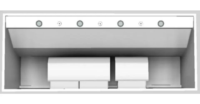 Vent-A-Hood® 60" White Wall Mounted Range Hood-3