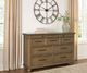 Signature Design by Ashley® Waynely Medium Brown Dresser-1
