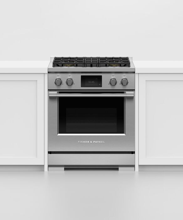 Fisher & Paykel Series 9 30" Stainless Steel Pro Style Induction Range-3
