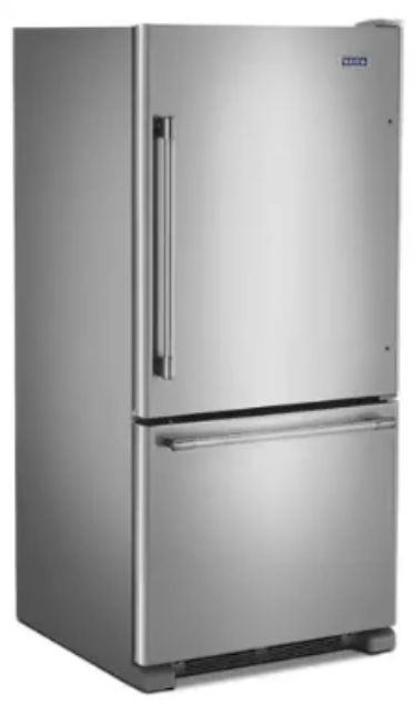 Maytag® 30" 18.7 Cu. Ft. Fingerprint Resistant Stainless Steel Bottom Freezer Refrigerator-3