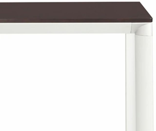 Michael Amini® AOS Prevue Brown 72" Desk with Auburn Base-3