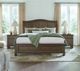 aspenhome® Oxford Cocoa King Sleigh Storage Bed-1