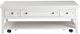 Magnussen Home® Heron Cove Chalk White Rectangular Cocktail Table with Casters-1