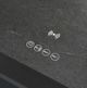 Elements International Halo Black Square Smart End Table-5