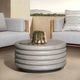 Classic Home Reva Dark Gray Concrete Outdoor Coffee Table-1