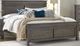 A-America® Glacier Point Graystone Queen Panel Bed-0