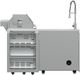 FORNO® Bulnes Series Alta Qualita White Outdoor Kitchen Kits-4