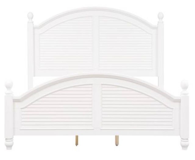 Liberty Furniture Summer House I Oyster White King Poster Bed-2