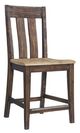 Intercon Transitions Driftwood/Sable 21" Dining Side Chair-0