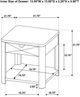 Coaster® Marcelo Coffee End Table-2