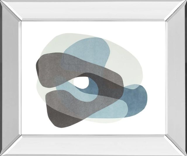 Classy Art Homage to Eames IV by Rob Delamater Mirrored Frame Wall Art-0