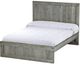 Crate Designs™ Furniture Storm Twin Youth Panel Bed-0