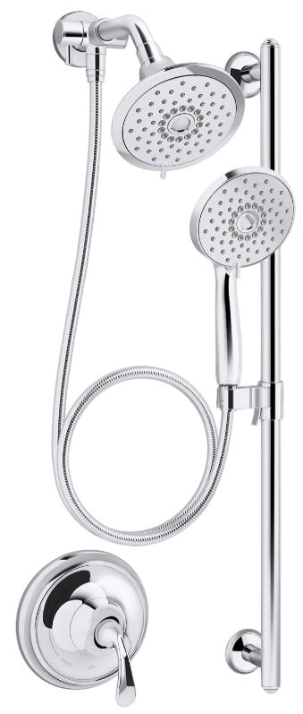 KOHLER® Forté® Polished Chrome 2.5 GPM Showering Kit-0