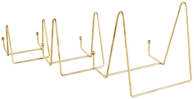 Deco Marche 3-Piece Gold Wide Triangle Display Easel-2