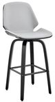 Armen Living Arabella Gray Bar Stool-0