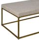 Forty West Miley Snow Leopard Ottoman -2