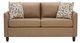 Best® Home Furnishings Customizable Bayment Leather Full Sofa Sleeper with Espresso Legs-1