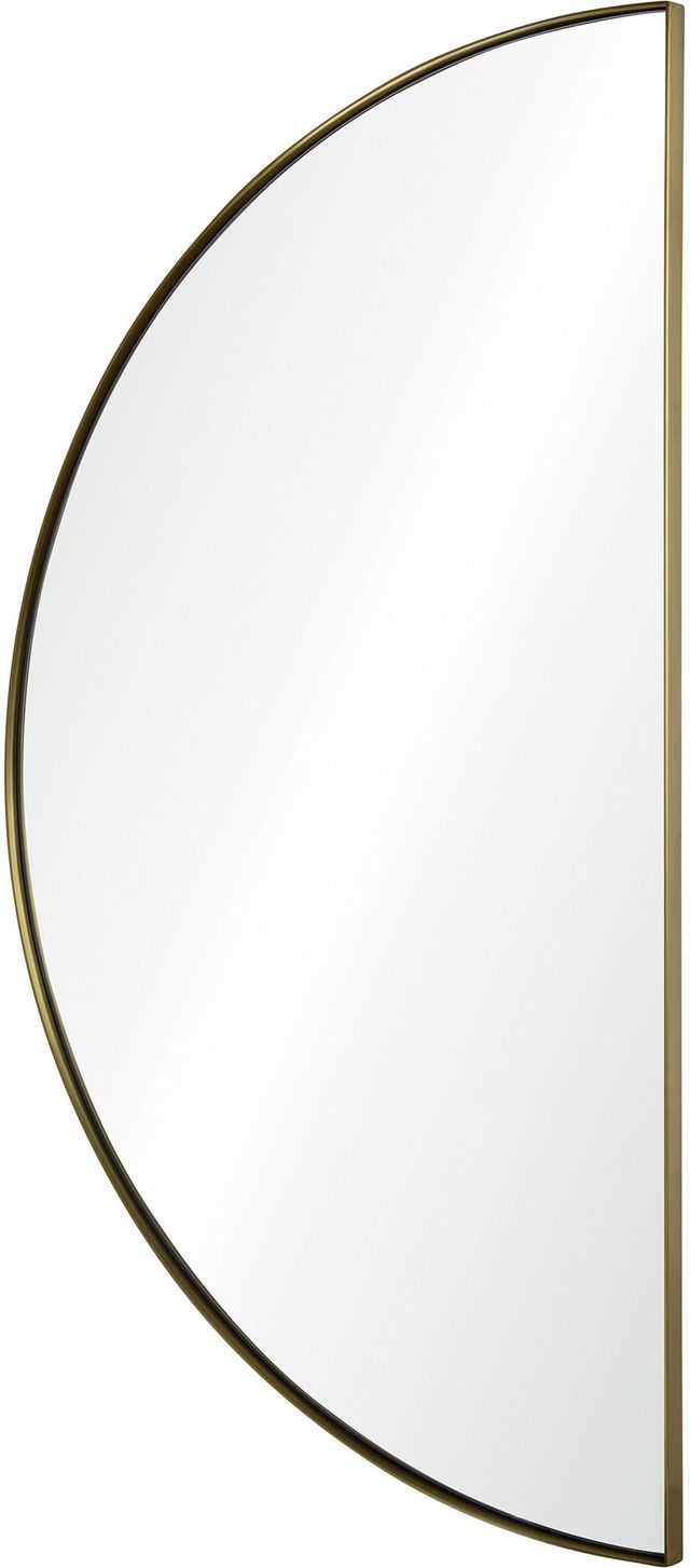 Renwil® Halfmoon Satin Brass Wall Mirror-1